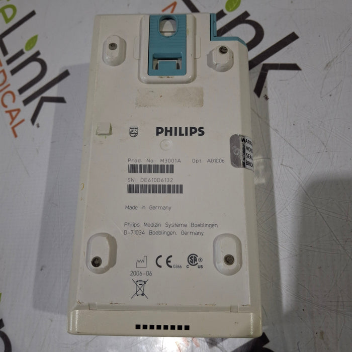 Philips M3001A-A01C06 Fast SpO2, NIBP, ECG, Temp, IBP MMS Module