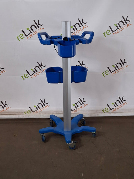 GE Healthcare Roll Stand Mobility Workstation for Dinamap Monitors