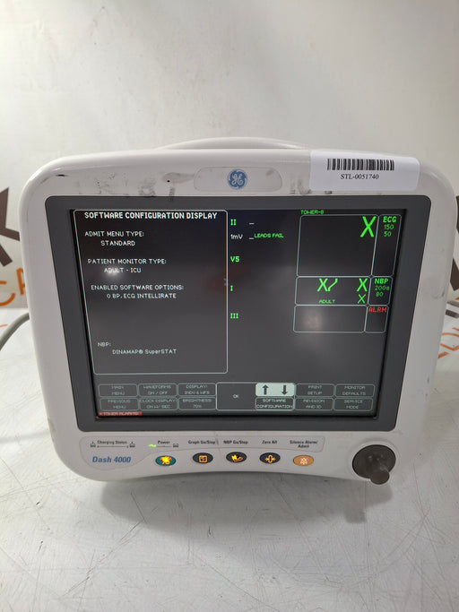 GE Healthcare GE Healthcare Dash 4000 - GE/Nellcor SpO2 Patient Monitor Patient Monitors reLink Online