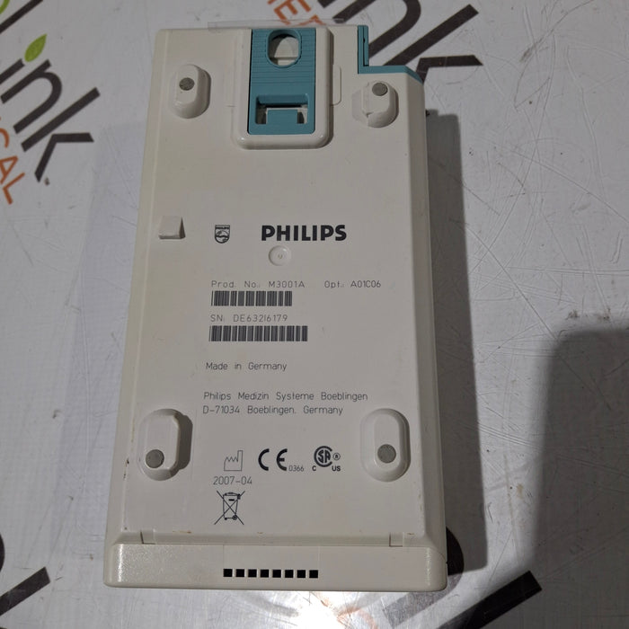 Philips M3001A-A01C06 Fast SpO2, NIBP, ECG, Temp, IBP MMS Module
