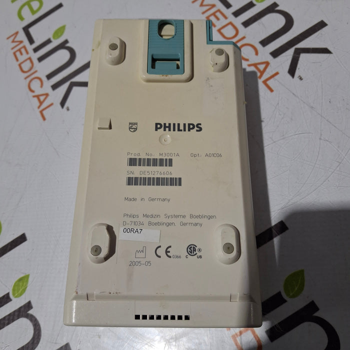 Philips M3001A-A01C06 Fast SpO2, NIBP, ECG, Temp, IBP MMS Module