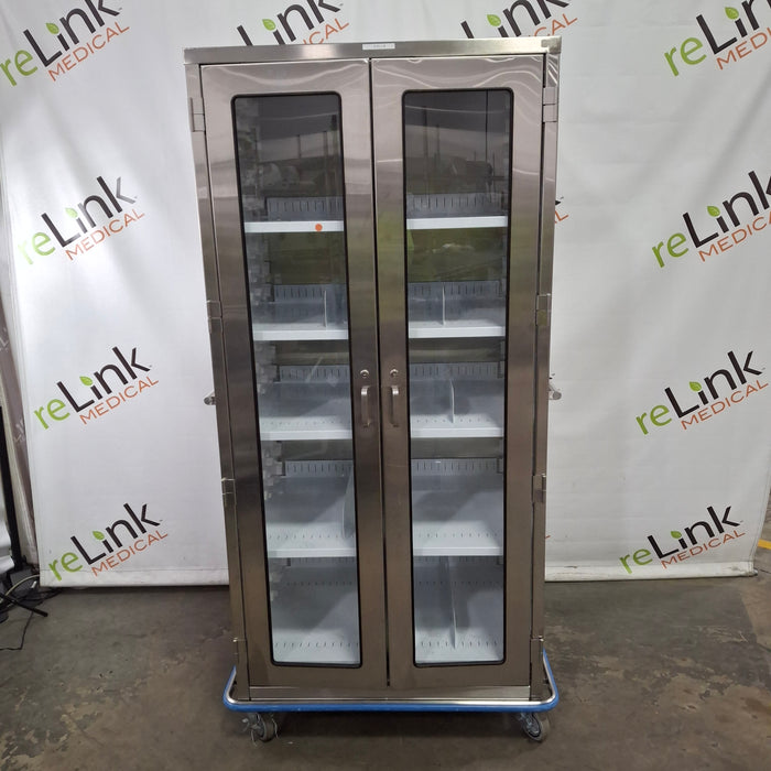 LogiQuip LogiCell Stainless Steel Double Wide Cart