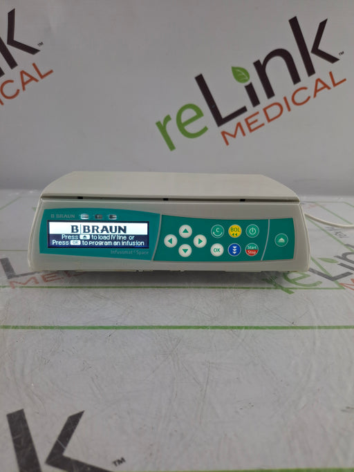 B. Braun B. Braun Infusomat Space w/Pole Clamp & AC Adapter Infusion Pump Infusion Pump reLink Online