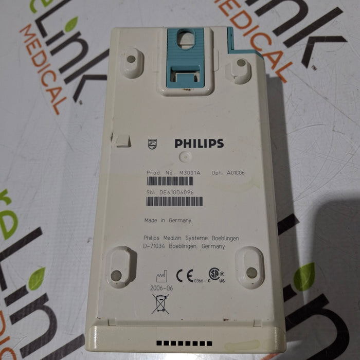 Philips M3001A-A01C06 Fast SpO2, NIBP, ECG, Temp, IBP MMS Module