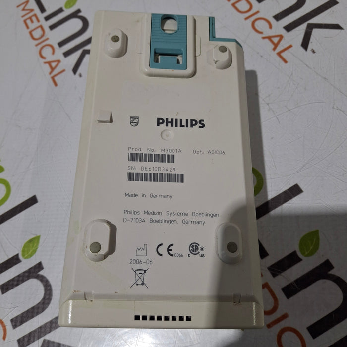 Philips M3001A-A01C06 Fast SpO2, NIBP, ECG, Temp, IBP MMS Module