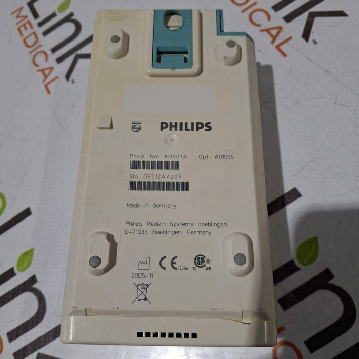 Philips M3001A-A01C06 Fast SpO2, NIBP, ECG, Temp, IBP MMS Module