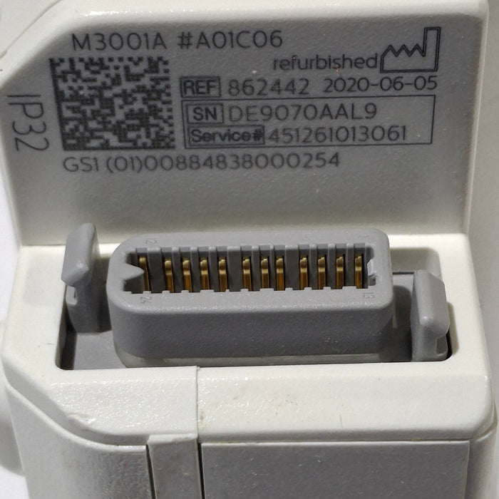 Philips M3001A-A01C06 Fast SpO2, NIBP, ECG, Temp, IBP MMS Module