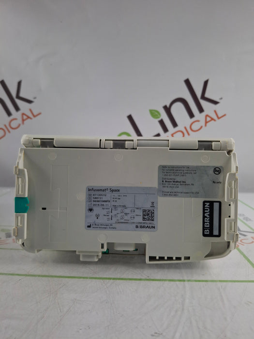 B. Braun B. Braun Infusomat Space w/Pole Clamp & AC Adapter Infusion Pump Infusion Pump reLink Online