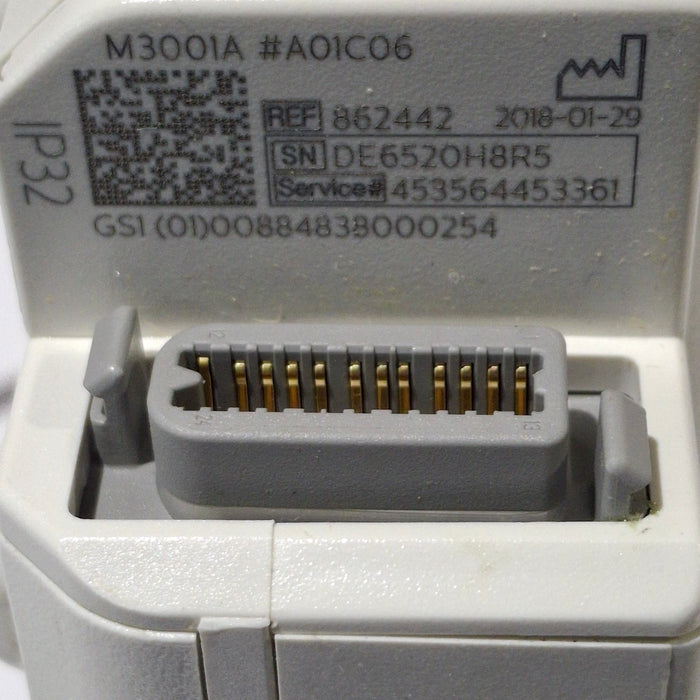 Philips M3001A-A01C06 Fast SpO2, NIBP, ECG, Temp, IBP MMS Module