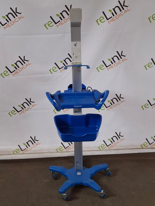 GE Healthcare Roll Stand Mobility Workstation for Dinamap Monitors