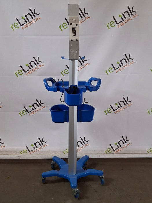 GE Healthcare Roll Stand Mobility Workstation for Dinamap Monitors