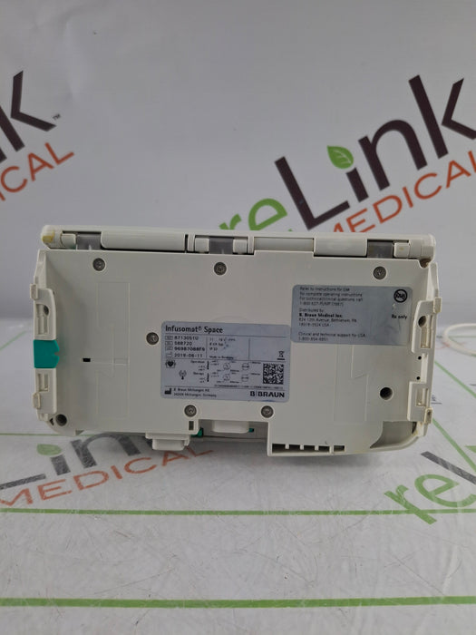B. Braun B. Braun Infusomat Space w/Pole Clamp & AC Adapter Infusion Pump Infusion Pump reLink Online