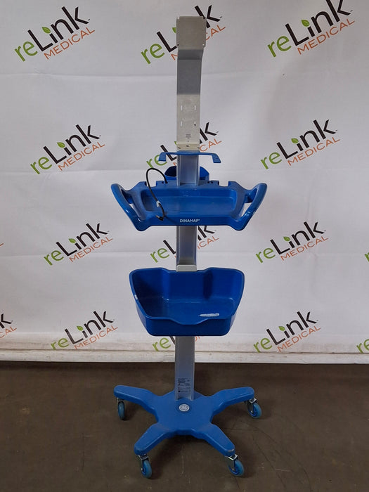 GE Healthcare Roll Stand Mobility Workstation for Dinamap Monitors