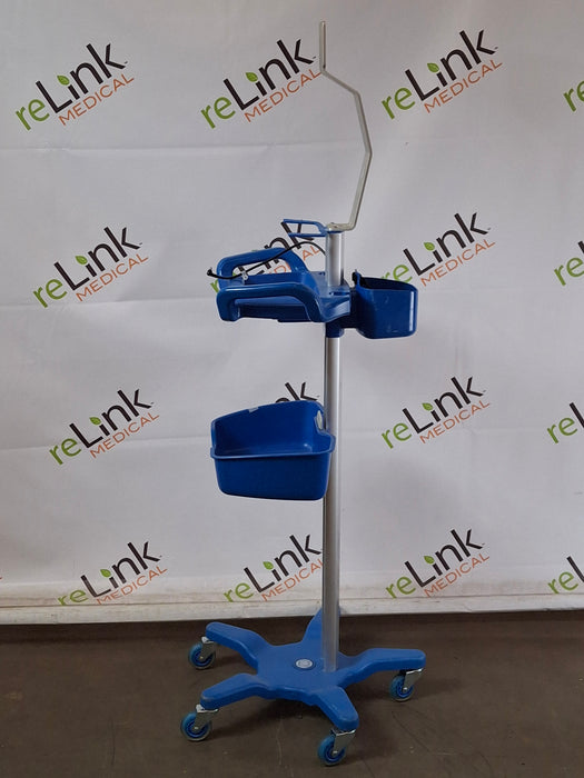 GE Healthcare Roll Stand Mobility Workstation for Dinamap Monitors
