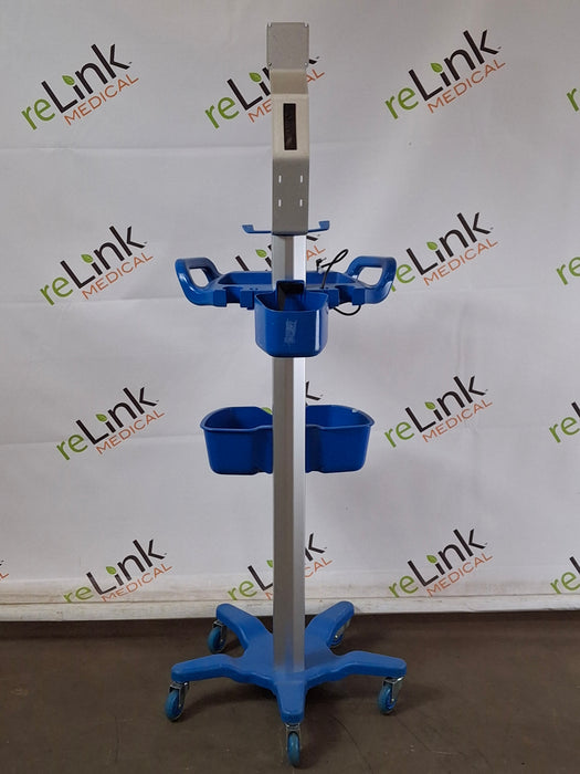 GE Healthcare Roll Stand Mobility Workstation for Dinamap Monitors