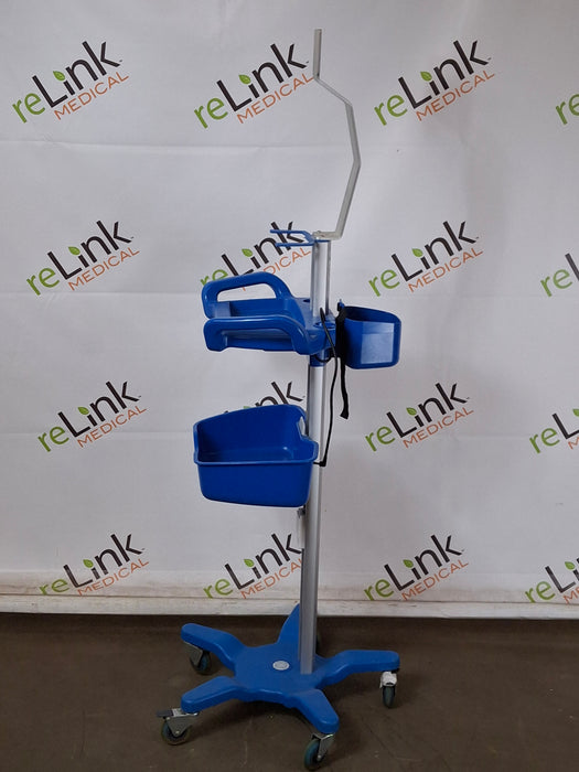 GE Healthcare Roll Stand Mobility Workstation for Dinamap Monitors