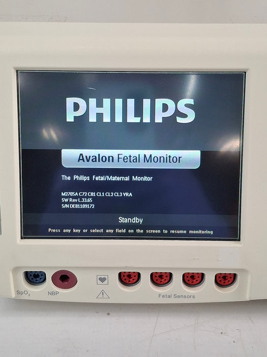 Philips Avalon FM50 Fetal Monitor