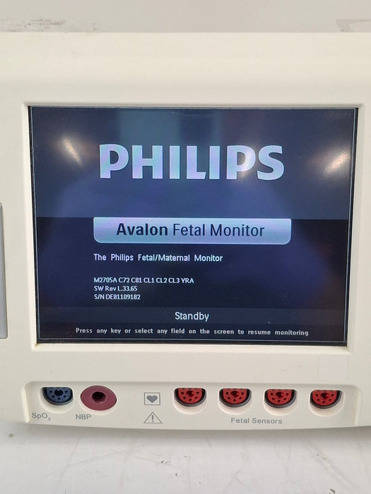 Philips Avalon FM50 Fetal Monitor