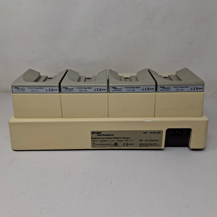 Stryker Stryker 4110-120 Four Station Battery Charger Surgical Equipment reLink Online