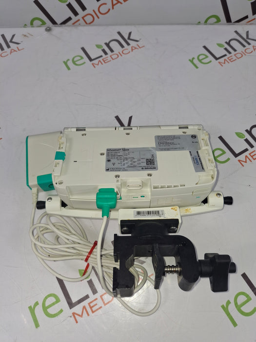 B. Braun Infusomat Space w/Pole Clamp & AC Adapter Infusion Pump