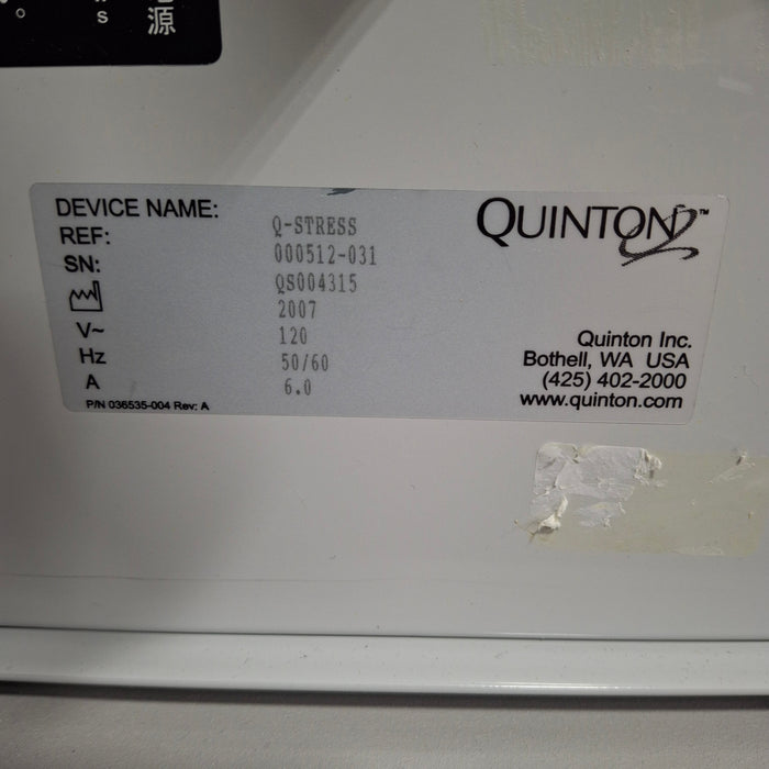 Welch Allyn Q-Stress System Console