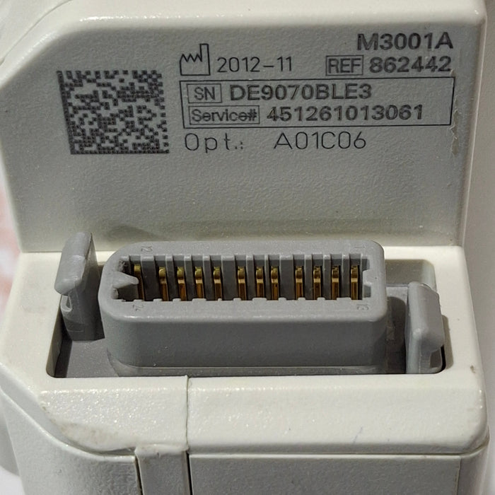 Philips M3001A-A01C06 Fast SpO2, NIBP, ECG, Temp, IBP MMS Module
