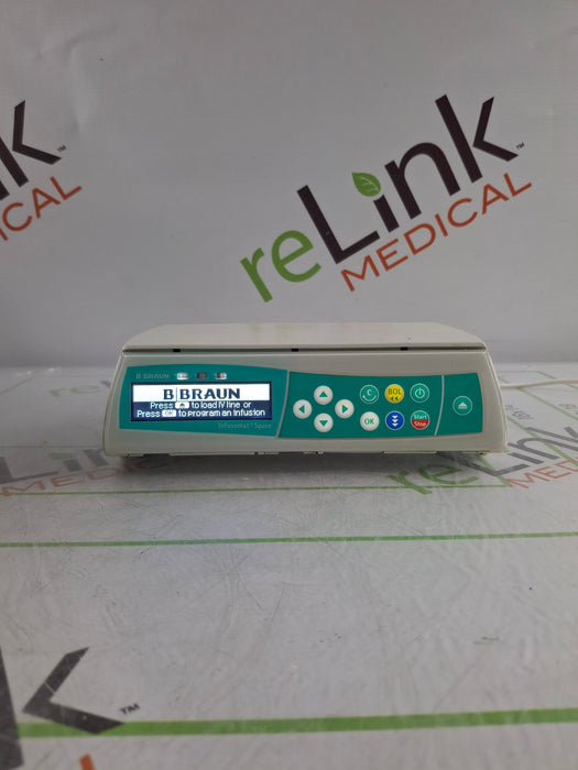 B. Braun Infusomat Space w/Pole Clamp & AC Adapter Infusion Pump