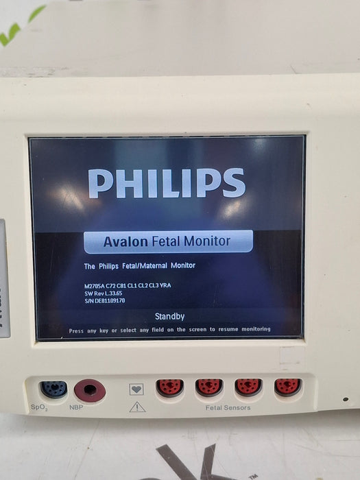 Philips Avalon FM50 Fetal Monitor