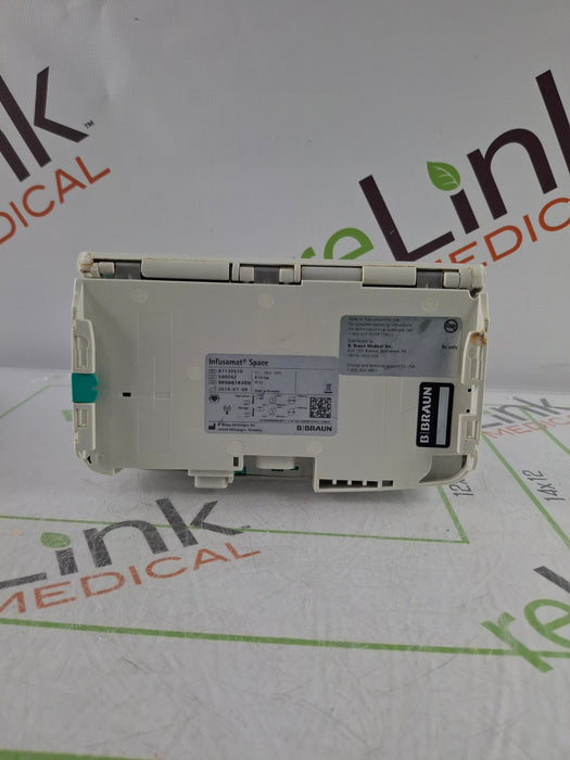 B. Braun Infusomat Space w/Pole Clamp & AC Adapter Infusion Pump
