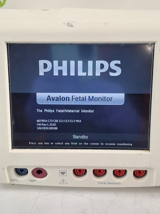 Philips Avalon FM50 Fetal Monitor