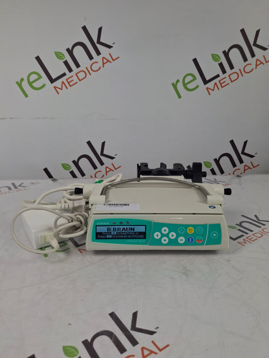 B. Braun Infusomat Space w/Pole Clamp & AC Adapter Infusion Pump