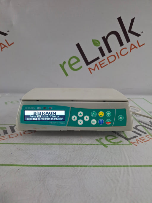 B. Braun B. Braun Infusomat Space w/Pole Clamp & AC Adapter Infusion Pump Infusion Pump reLink Online