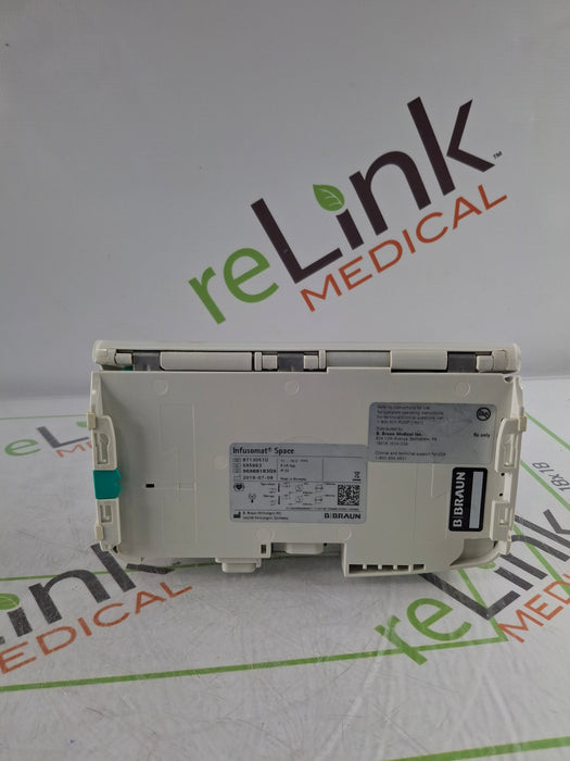 B. Braun B. Braun Infusomat Space w/Pole Clamp & AC Adapter Infusion Pump Infusion Pump reLink Online
