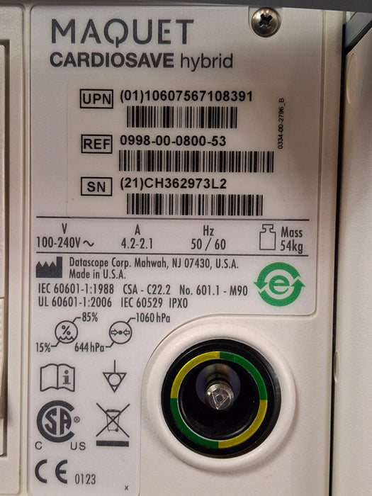 Maquet Cardiosave Hybrid IABP Datascope Pump