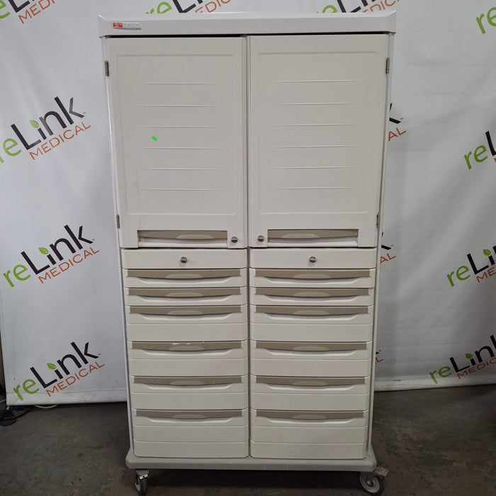 Metro Medical Starsys Double Wide Cabinet