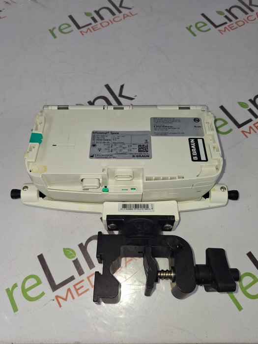 B. Braun Infusomat Space w/Pole Clamp & AC Adapter Infusion Pump