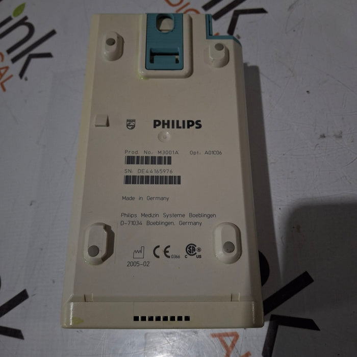 Philips M3001A-A01C06 Fast SpO2, NIBP, ECG, Temp, IBP MMS Module