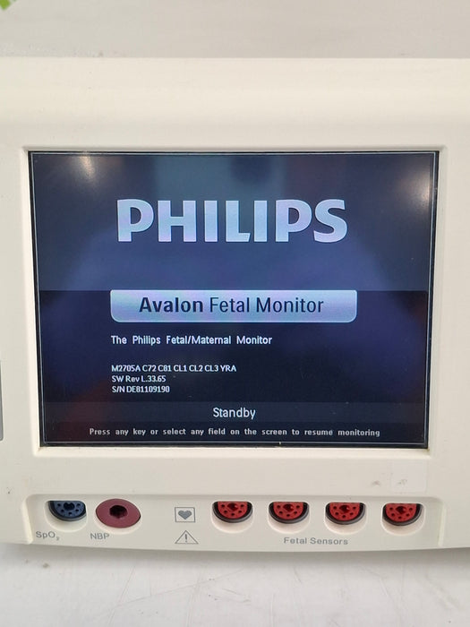 Philips Avalon FM50 Fetal Monitor