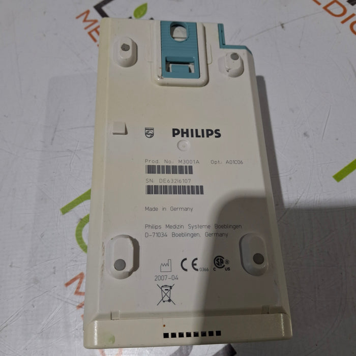 Philips M3001A-A01C06 Fast SpO2, NIBP, ECG, Temp, IBP MMS Module
