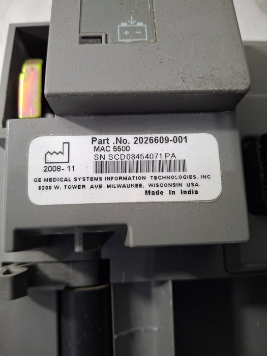 GE Healthcare GE Healthcare MAC 5500 ECG without CAM Module Cardiology reLink Online