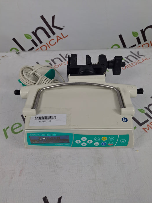 B. Braun Infusomat Space w/Pole Clamp & AC Adapter Infusion Pump