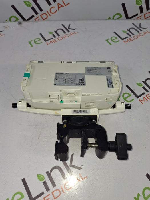 B. Braun Infusomat Space w/Pole Clamp & AC Adapter Infusion Pump