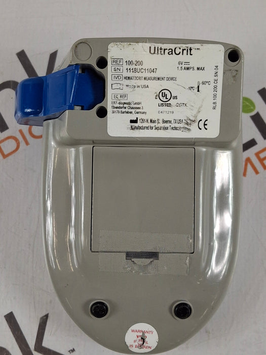 EKF Diagnostics UltraCrit Hematocrit Reader