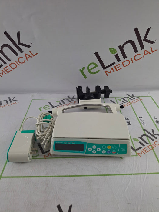 B. Braun Infusomat Space w/Pole Clamp & AC Adapter Infusion Pump