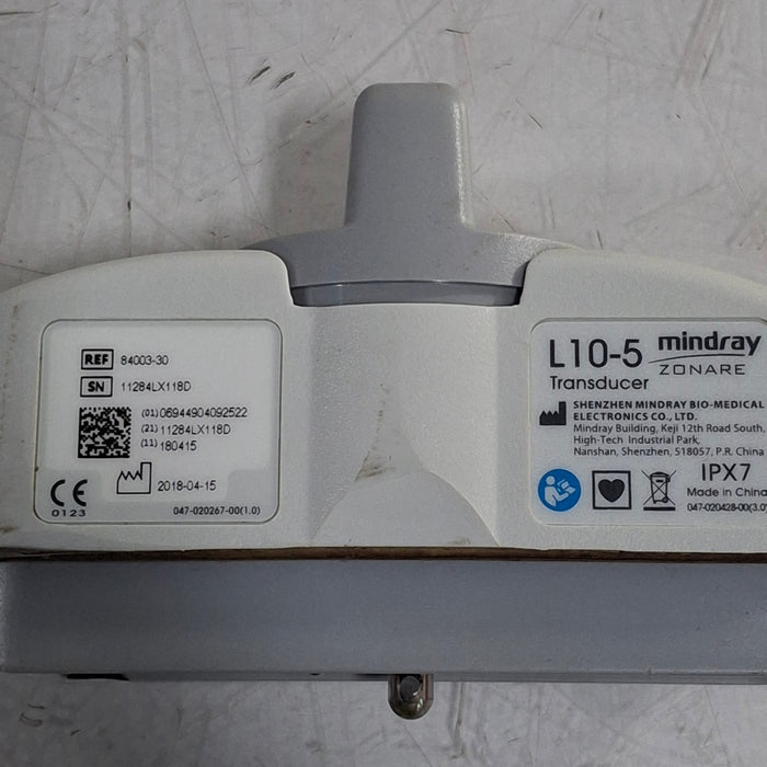 Zonare Zonare L10-5 Linear Transducer Ultrasound Probes reLink Online