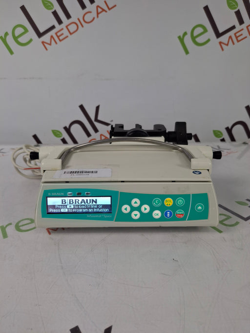 B. Braun B. Braun Infusomat Space w/Pole Clamp & AC Adapter Infusion Pump Infusion Pump reLink Online