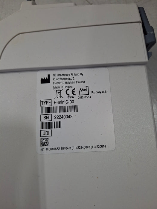 GE Healthcare GE Healthcare E-miniC-00 CO2 Module Patient Monitors reLink Online