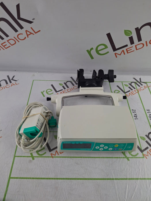 B. Braun Infusomat Space w/Pole Clamp & AC Adapter Infusion Pump