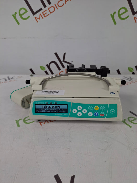 B. Braun B. Braun Infusomat Space w/Pole Clamp & AC Adapter Infusion Pump Infusion Pump reLink Online