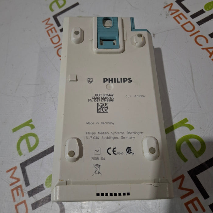 Philips M3001A-A01C06 Fast SpO2, NIBP, ECG, Temp, IBP MMS Module